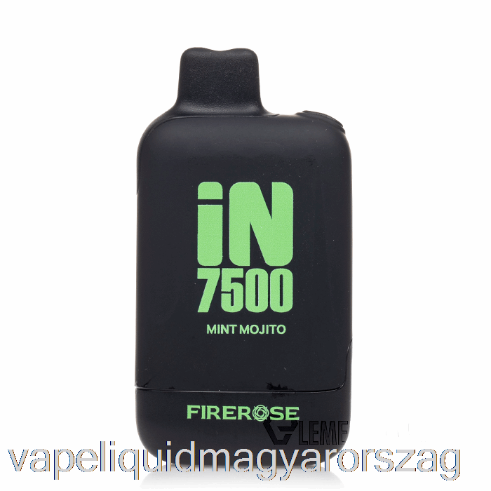 Firerose In7500 Eldobható Menta Mojito Vape és Cigi